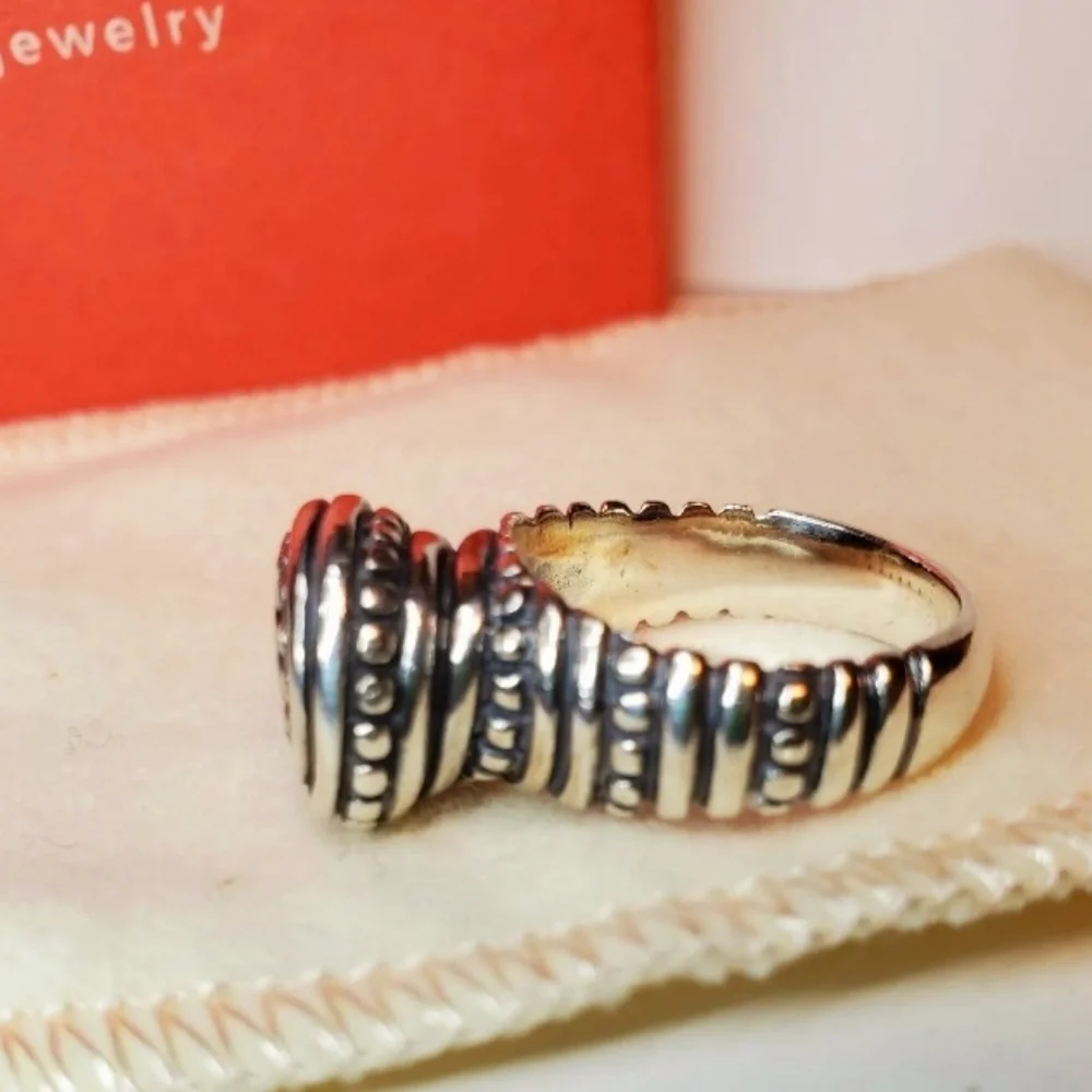 James Avery Retired African Beaded Ring - Picture 5 of 12